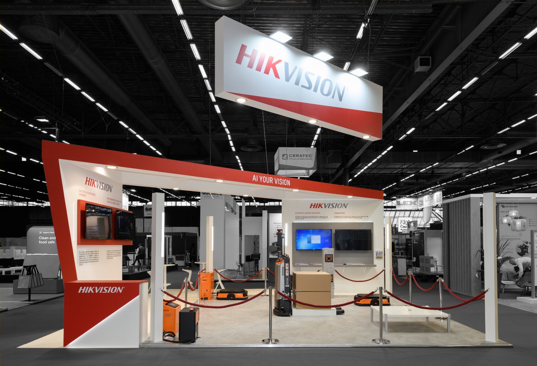 Stand sur mesure Hikvision — SITL